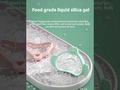 JOURJOY 코끼리 만화 녹색 색의 낮 사용용 젖꼭지 케이스 크기 7 * 7 * 7 CM 무게는 13 그램입니다